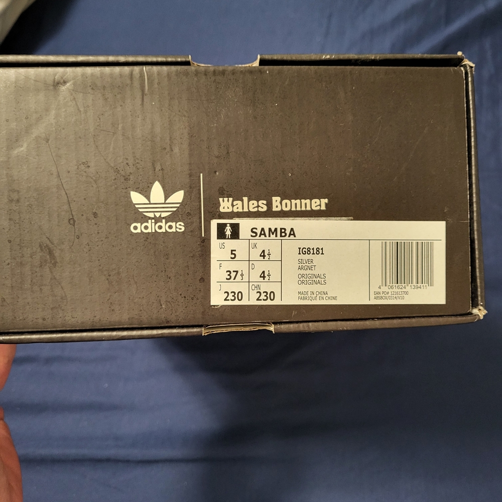 Adidas Samba Silver Sneakers - Picture 3 of 7